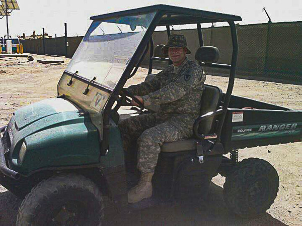 261770_10151625585554609_814694170_n Game design student Richard Mulliner during his military days wearing camouflage uniform.