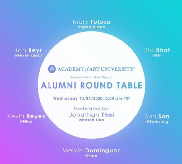 A promotional image for the IND Alumni Roundtable.