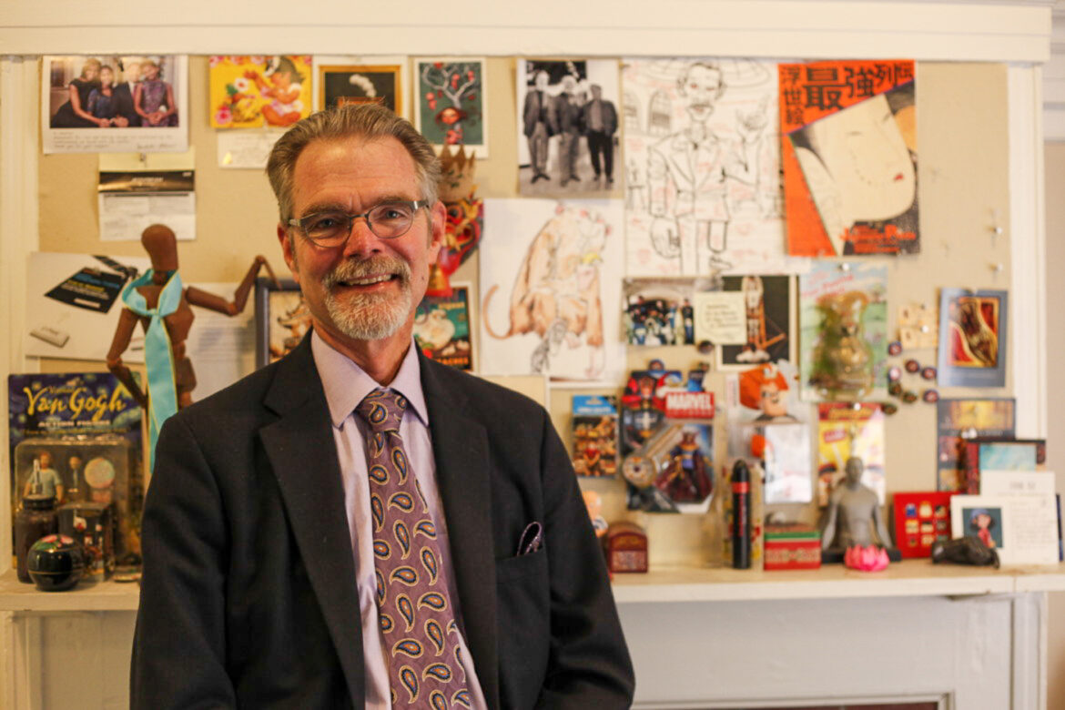 School of Illustration Director Emeritus Chuck Pyle. Photo by Erasmo Guerra.