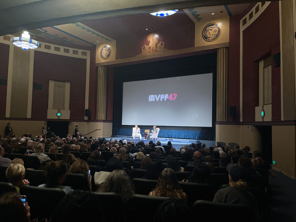 Actor Jude Law discusses his film acting career with MVFF Director of Programming Zoë Elton in front of a packed house at the Smith Rafael Film Center. Photo by Kirsten Coachman/Art U News.